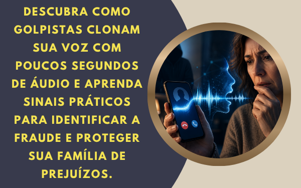 Como Golpistas Clonam Sua Voz com Poucos Segundos de Áudio