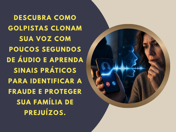 Como Golpistas Clonam Sua Voz com Poucos Segundos de Áudio