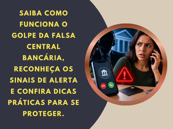 Saiba Como não cair no golpe da falsa central bancária